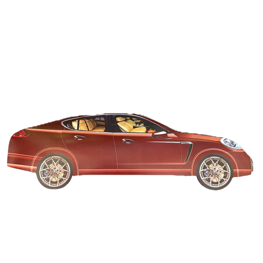 Paper Replica Sedan | 紙紮車