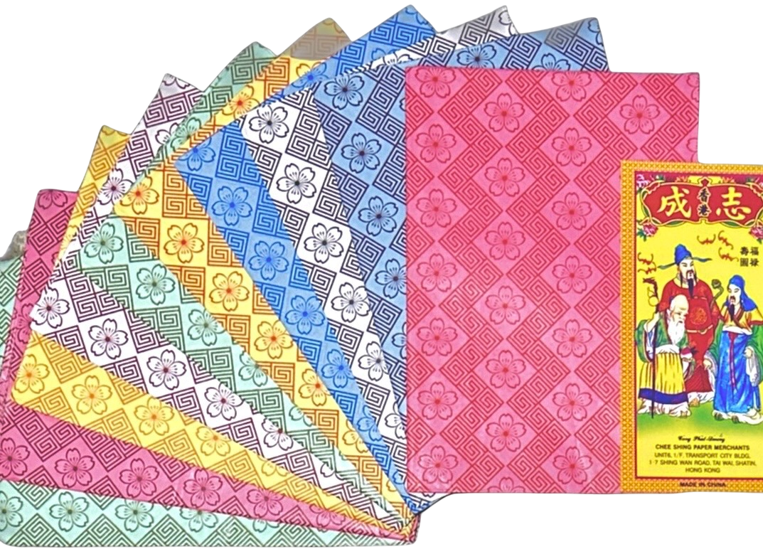 10 Colors Joss Paper | 十色花紙