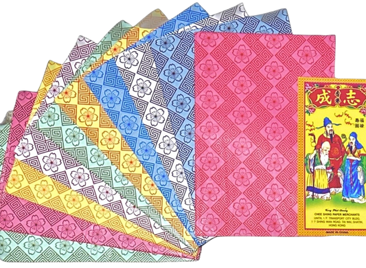 10 Colors Joss Paper | 十色花紙