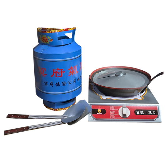 Propane Cooker Paper Replica | 氣溫套